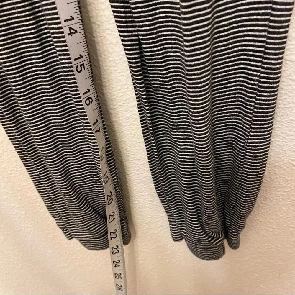 Old Navy 100% cotton Short-Sleeve Jumpsuit striped jogger romper xl 14